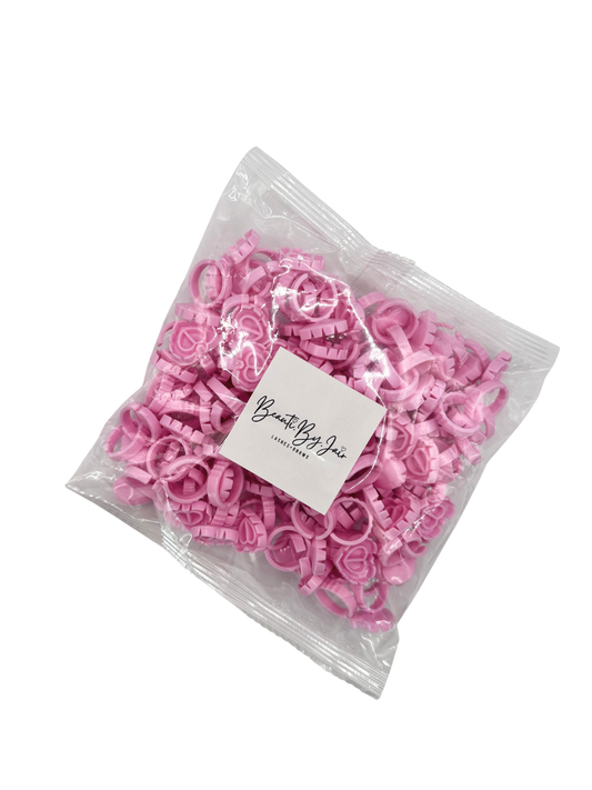 Heart glue rings